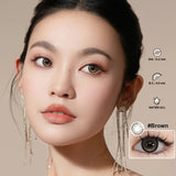 New 1Day Color contact Lenses Viviring Super Nature Pupils with Prescription Myopia Lenses Degree 0~-8.00 for Asian