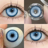 Color Contact Lenses Anime Pupil 6months 1pair Halloween Crazy Eye Lenses