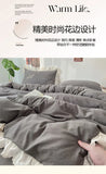 Princess Style Bedding Sets INS Ruffle Lace Bow Quilt Cover Home Romantic Bedclothes Decor Woman Girls Bedroom Duvet Cover 4pcs