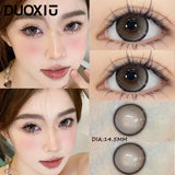 1Pair Color Contacts Lenses Myopic Prescription -0.00to-8.00 Beauty Pupils Brown High Quality Purple Lens Fast Shipping