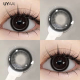 Contact Lenses Beauty Colored Pupils Green Eye Lenses Natural Look Eye Contacts Gray Fashion Soft Lenses Beauty Color Lens