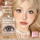 New Natural Color Contact Lenses 2pcs Blue Eyes Lenses Gray Eye Contact Brown Colored Eye Lens Green Beauty Makeup Lens