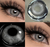 2pcs Hot Fashion Contact Lenses for Eyes Color Gray Pupils Korean Natural Brown Lenses Blue Contact Lens Soft Cosmetic