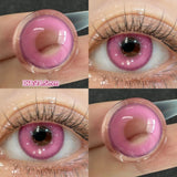 1pair New Fashion Cosplay Contact Lenses for Eyes Red Lenses Halloween Beauty Brown Lenses Myopia Color Contact Lenses