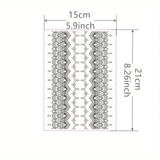 1 Sheet Personality Foot Ring Anklet Tattoo Sticker Waterproof Lasting Temporary Tattoo Party