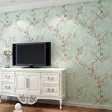 Home Improvement Wall Painting Wallpaper Contact Paper Bedroom Living Room 3D Floral Wall Papers home decor papel de parede