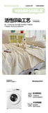 Korean Style Summer Cool Quilt For Girl Skin-friendly Washed Cotton Air Conditioning Quilt Breathable Soft Blanket Home Textiles