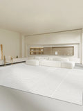 Living Room Oversized Carpet White Lines Bedroom Carpets Minimalist Stripes Home Rug Fluff Non-slip Machine Washable Rugs Tapete