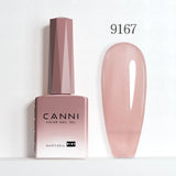 Nail Gel Polish Jelly Pink Nude Collection Cat Eye Gel French Gel Soak Off UV LED Semi Permanent Gel Nail 9ml