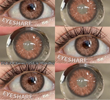Colored Contact Lenses Fashion Blue Eye Makeup Lens Gray Beauty Pupils Brown Eyes Contact For Daily Dating 6 Months Use