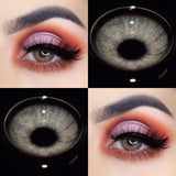 Small Pupil Colored Contact Lenses Half-Year Disposable Natural Beauty Cosmetics Color Contacts