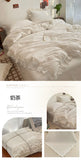 Princess Style Bedding Sets INS Ruffle Lace Bow Quilt Cover Home Romantic Bedclothes Decor Woman Girls Bedroom Duvet Cover 4pcs