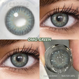 1pair Fashion Colored Contact Lenses for Eyes Natural Gray Contact Blue Eyes Lenses Gray Contacts Yearly Green Pupils
