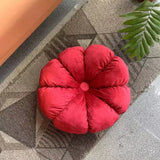 Decorative Pumpkin Cushion Activity Velvet Nordic Ins Sofa Seat Backrest Orange Pillow for Living Room Home Decoration 40*40cm