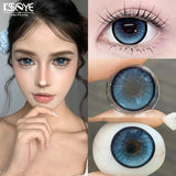 2PCS Colorld Contacts Lenses for Eyes Beauty Pupils Blue Lenses Yearly Brown Contacts Natural Grey Pupils Korean Lenses