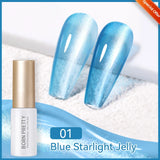 10ml Green Shadowstar Bamboo Cat Magnetic Gel Nail Polish Fruit Series  Soak Off UV LED Nail Art Salon DIY Manicure