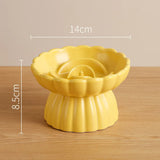 Dog Slow Feeding Bowl Cat Food Bowl Ceramic Elevated Cat Anti Suffocation Pet Feeder Anti Swallowing Dog Supplies  Pet Products