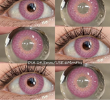 Colored Contact Lenses Fashion Blue Eye Makeup Lens Gray Beauty Pupils Brown Eyes Contact For Daily Dating 6 Months Use