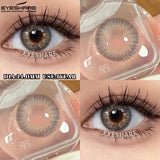 1 Pair New Korean Lenses Colored Contact Lenses Soft Beautiful Pupil Brown Contact Make Up