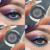 Eye Eyes Color Contacts Colored Contact Lenses Lens Daily Prescription Cosmetics Myopia Natural 2Pcs 12 Months 1 Year