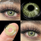 Natural Colored Eye Lenses 1pair Gray Pupils Lenses Blue Contact Lenses Brown Contacts Yearly Cosmetic Green Eye Lens