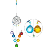 Hanging Crystal Lighting Ball Pendant DIY Tree Of Life  Sun Catcher  Prism for Outdoor Home