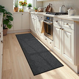 Kitchen Rug TPR Backing Non-slip Foot Mat Long Hallway Carpet Soft Wear-resistant Antislip Floor Mats Laundry Bedside Rugs