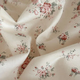 100% Cotton Pastoral Floral Print Ruffles Bow Princess Bedding Set Queen King Duvet Cover Set Bed Sheet/Fitted Sheet Pillowcases