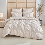 3pcs Bedding Cover，Craft twist design，Simple and superior，Soft and comfortable fabric，Suitable  men and women bedroom decoration