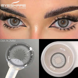 1 Pair Colorful Contact Lenses for Eyes Grey Contact Lenses High Quality Natural Brown Contact Lenses Blue Eye Lens