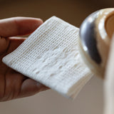 Thick Handmade Cotton Linen Tea Towel Double Sided Absorbent Tea Tablecloth Tea Set Zero Matching Tea Tray Cup Mat Pot Mat