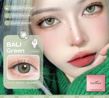 1pair New Colored Contacts Lenses for Eyes Brown Eyes Contact Lenses Fashion Green Eye Lens Yearly Makeup Gray Contacts