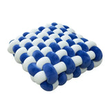 Square Knot Stuffed Cushion Nordic Aesthetic Pillow Decorative Plush Pillow Office Sleeping Floor Windowsill Back Cushion Decor