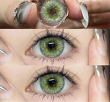 Color Contact Lenses with Container Tweezers Green Color Eye Lenses Blue y2k Colorcon High Quality Brown Natural Lenses