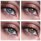 New Arrival 1pair  GEMSTONE BLUEGRAY  Colored Contact Lenses for Eyes Colored Eye Lenses Color Contact lens  Beautiful Pupil