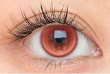 Monaco Brown Prescription Colored Contact Lenses 14.2mm Multichrome Natural Soft Lens Daily Eyewear