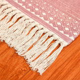 Cotton Linen Rugs and Carpets for Home Living Room Bedroom Tapestry Decorative Boho Ethnic Anti-slip Tassel Woven Floor Mat Door