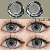 1pair Colored Contact Lenses for Eyes Natural Brown Contact Blue Eyes Lenses Korean Gray Contacts Yearly Green Pupils
