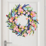 Outdoor Garden Decor Artificial Wreath Hanging New Arrival Festival Party Door Hanging Ornament Home Decoration Home Decor