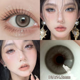 2pcs Myopia Color Contact Lenses for Eyes with Prescription Beauty Pupils Makeup Eye Color Lenses Fashion Blue Lenses
