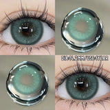 1 Pair Colored Contact Lenses for Eyes Natural Brown Contact Lenses Fashion Lenses Brown Eye Lens Softlenses