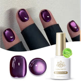 10ml Cat Magnetic Eye Gel Polish Glass Bead For Autumn Winter Crystal Semi Permanent Glitter Soak Off HEMA/TPO FREE