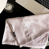 Luxury 100% Eucalyptus Lyocell Pillowcase 1pcs Smooth Silky Embedded Rope Jacquard Summer Cooling Envelope Style Pillow Cover