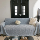 Simple Plush Sofa Cover Anti Slip, 2, 3 Seats, Soft Velvet Couch Cover for Living Room, Armchair Slipcover, Towel Blanket