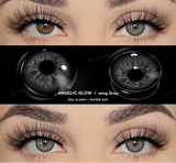 0~-6.00 Myopia Lenses 1 Pair Colored Contact Lenses with Degree Natural Eye Contact Prescription Lens Fashion Lenses