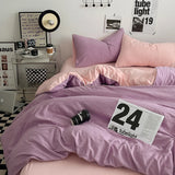 INS Bedding Comforter sets Duvet Cover bedsheets set with pillows case Bedding Linens Set for Queen/King Bed edredones de cama