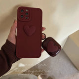 For Airpods 3 Cases Cute Heart Clear Earphone Case For Apple Airpod Pro 2nd Wireless Bluetooth Silicone Airpods Cases Airpods1 2
