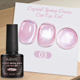 7.5ML Amber Moonlight Cat Magnetic Gel Nail Polish WaterLight Cat Eye Gel Soak Off Semi-Permanent Nail Art Varnish For Manicure