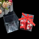 PVC Clear Transparent Candy Gift Box Plastic Packaging Gift Box Baby Birthday Shower Wedding Event Party Favors Boxes Chocolate