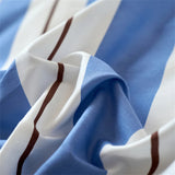 New Simple Wind 100% Cotton Stripe Single Product Quilt Cover High-quality Skin-friendly Duvet Cover Without Pillowcase